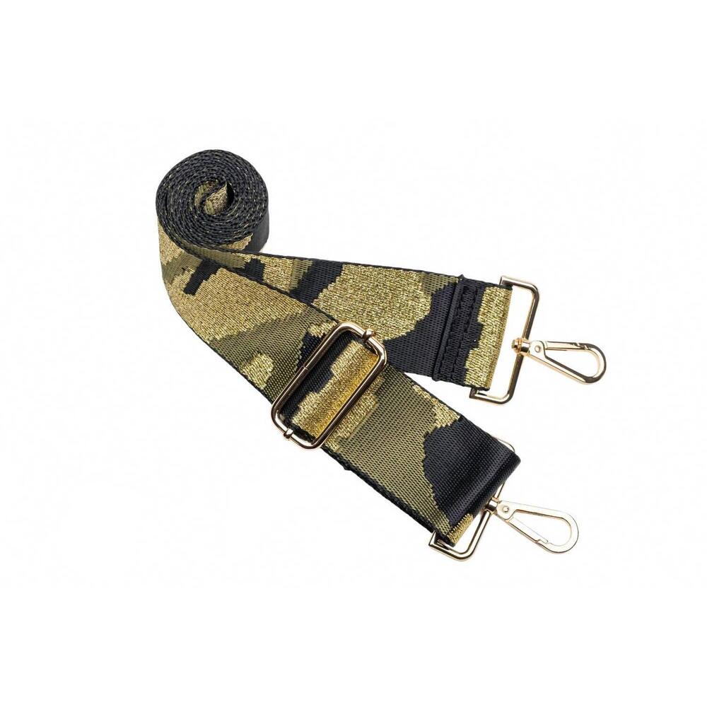 NEW WANDERFULL women's hydrobag handle purse with camo crossbody strap in army g